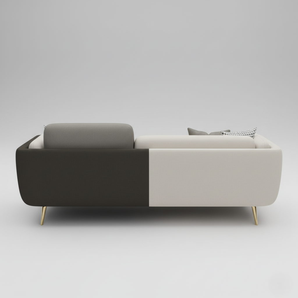 3 Seater Sofa for Home Furniture with Premium Fabric Sofa with Sleek Design & Plush Comfort