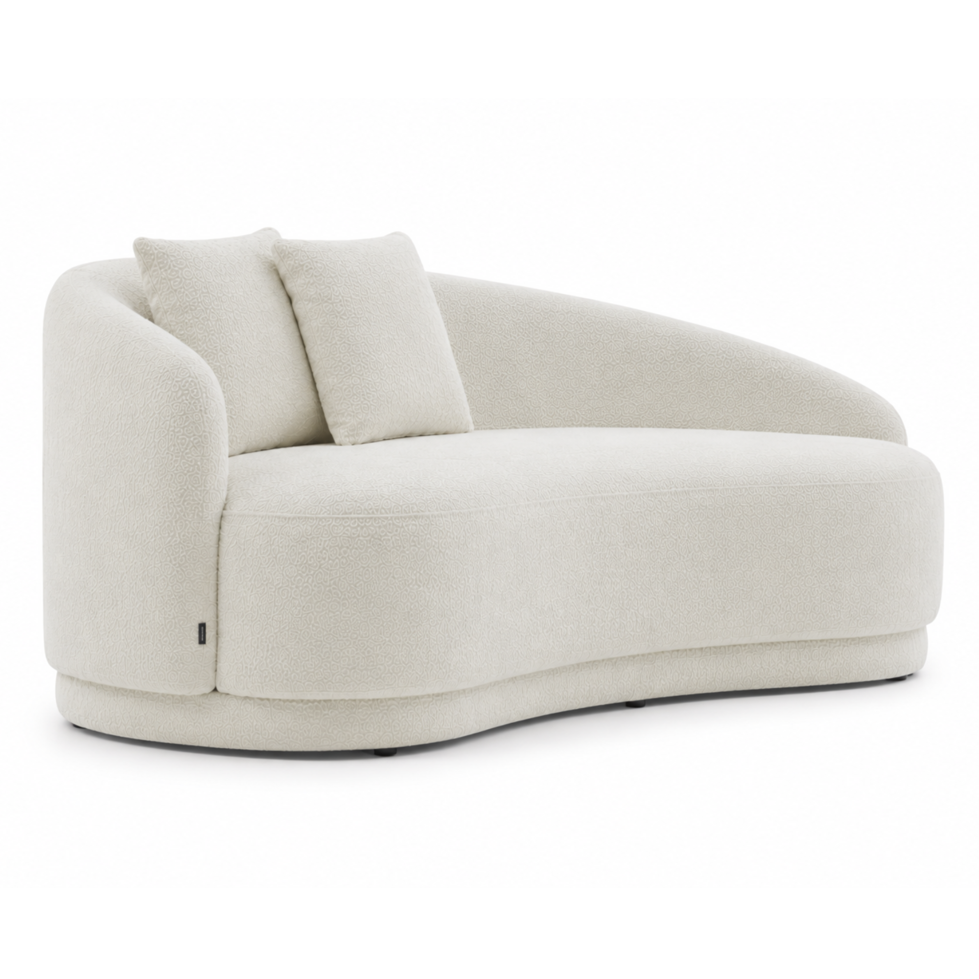 3-Seater Italian Sofa for Home Furniture with Boucle Upholstery, Luxury Finish for Living Spaces