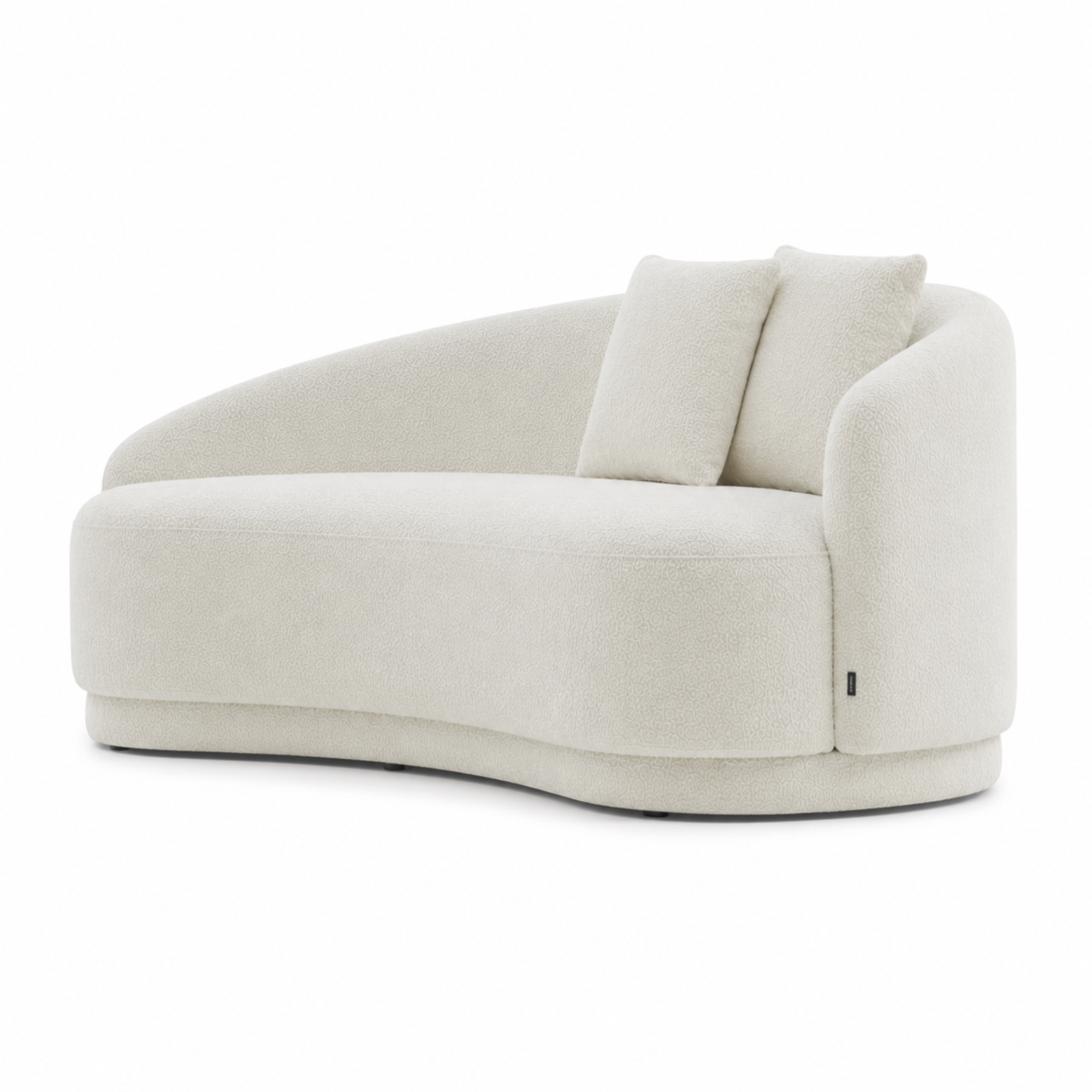3-Seater Italian Sofa for Home Furniture with Boucle Upholstery, Luxury Finish for Living Spaces