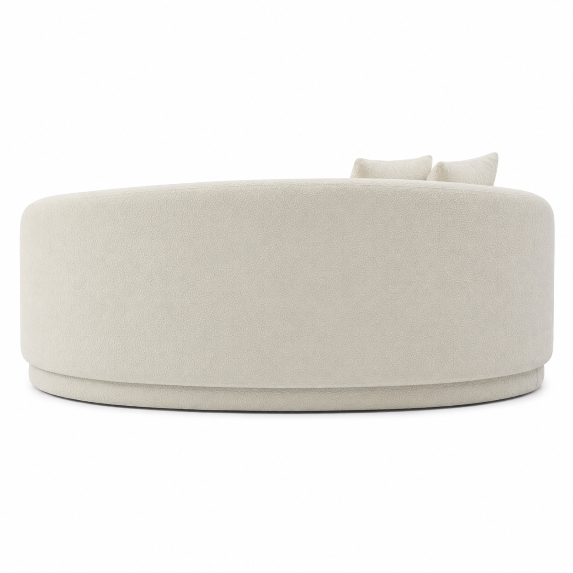 3-Seater Italian Sofa for Home Furniture with Boucle Upholstery, Luxury Finish for Living Spaces