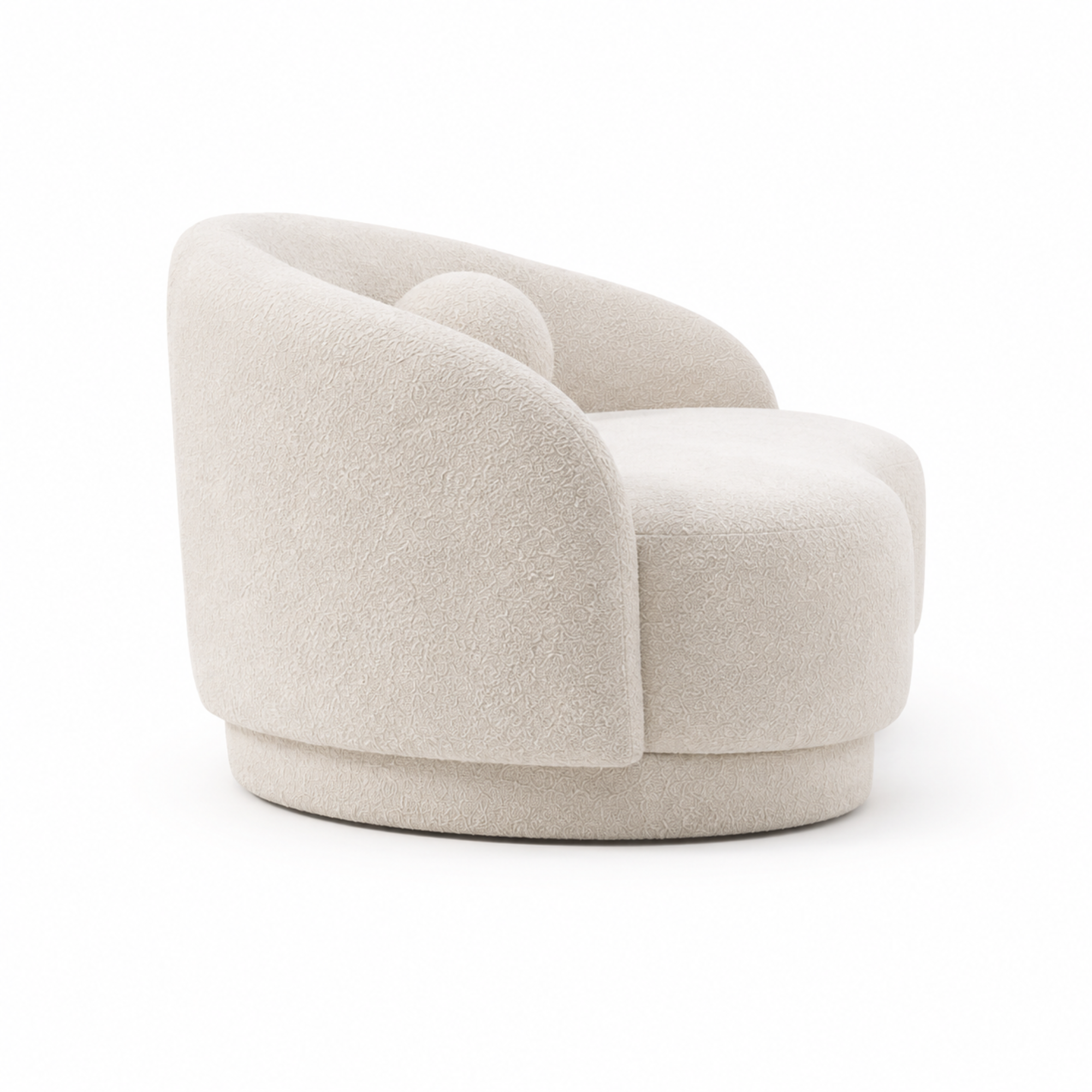 4-Seater Italian Sofa for Home Furniture with Premium Upholstery, and Curved Design for Living Spaces