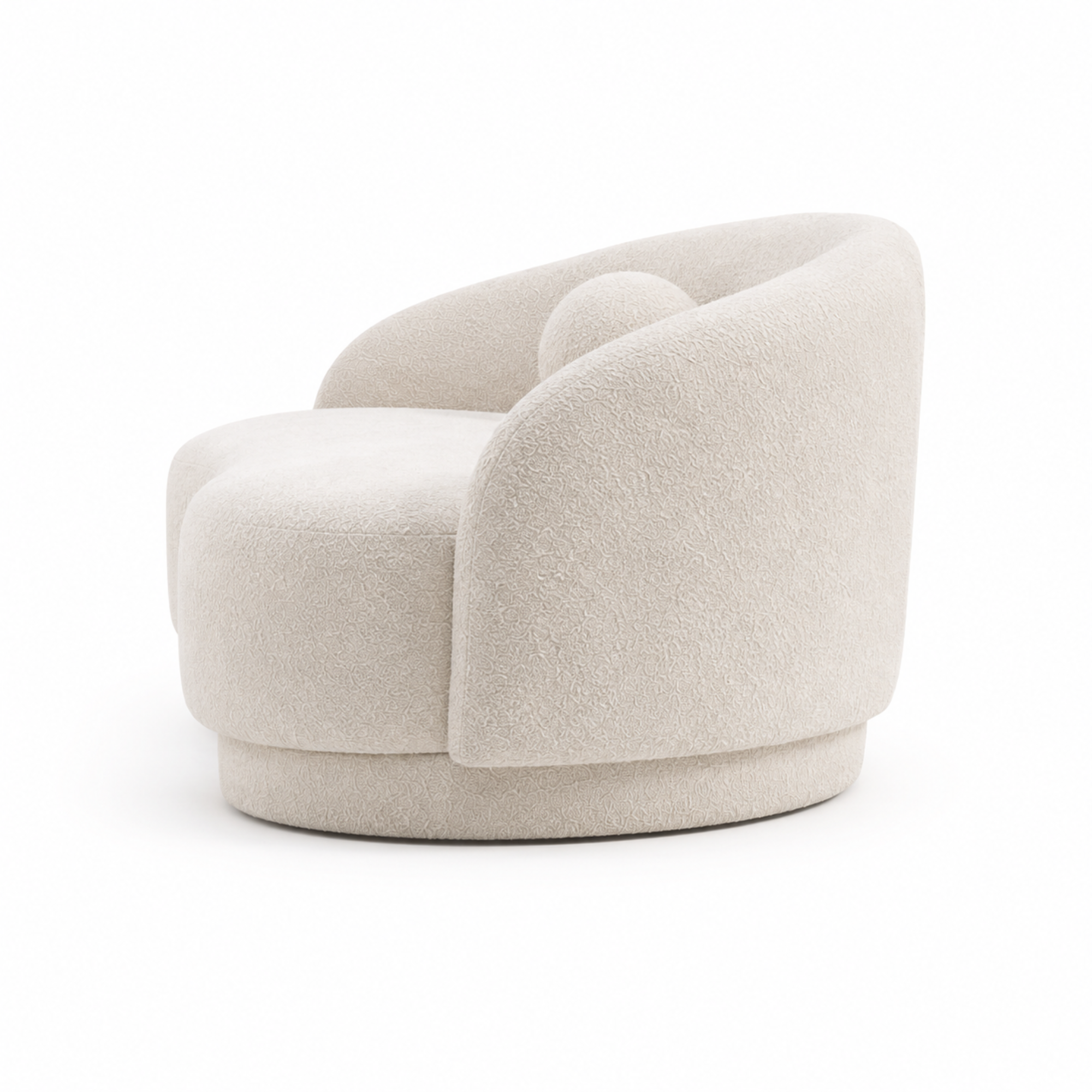 4-Seater Italian Sofa for Home Furniture with Premium Upholstery, and Curved Design for Living Spaces
