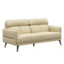 Luxury Wooden Sofa with Soft Fabric Upholstery, Solid Wood Frame & High Density Foam for Modern Living Room Comfort and Style