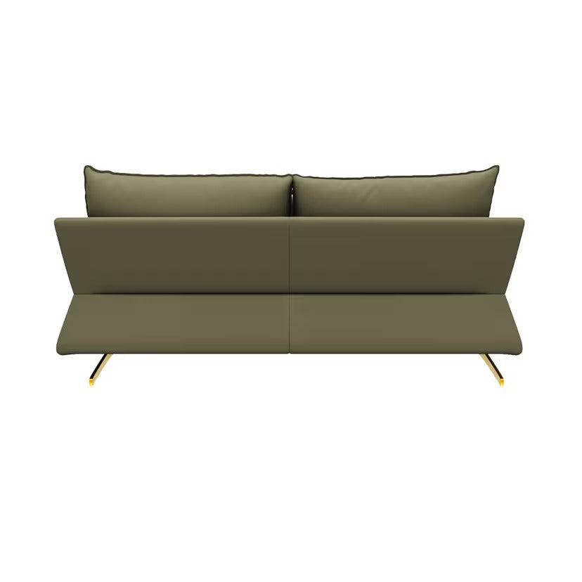 Luxury Wooden Sofa Living Room Modern Designer Sofa with Soft Fabric Upholstery Handcrafted Pine Wood Frame High Density Foam Comfort