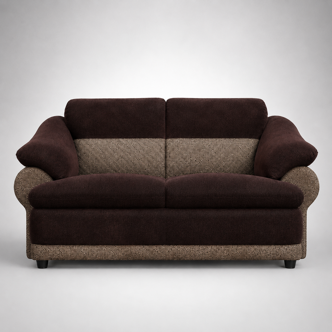 Modern Luxury Upholstered Sofa with Premium Cushioning, Designer Armrests & Contemporary Living Room Furniture