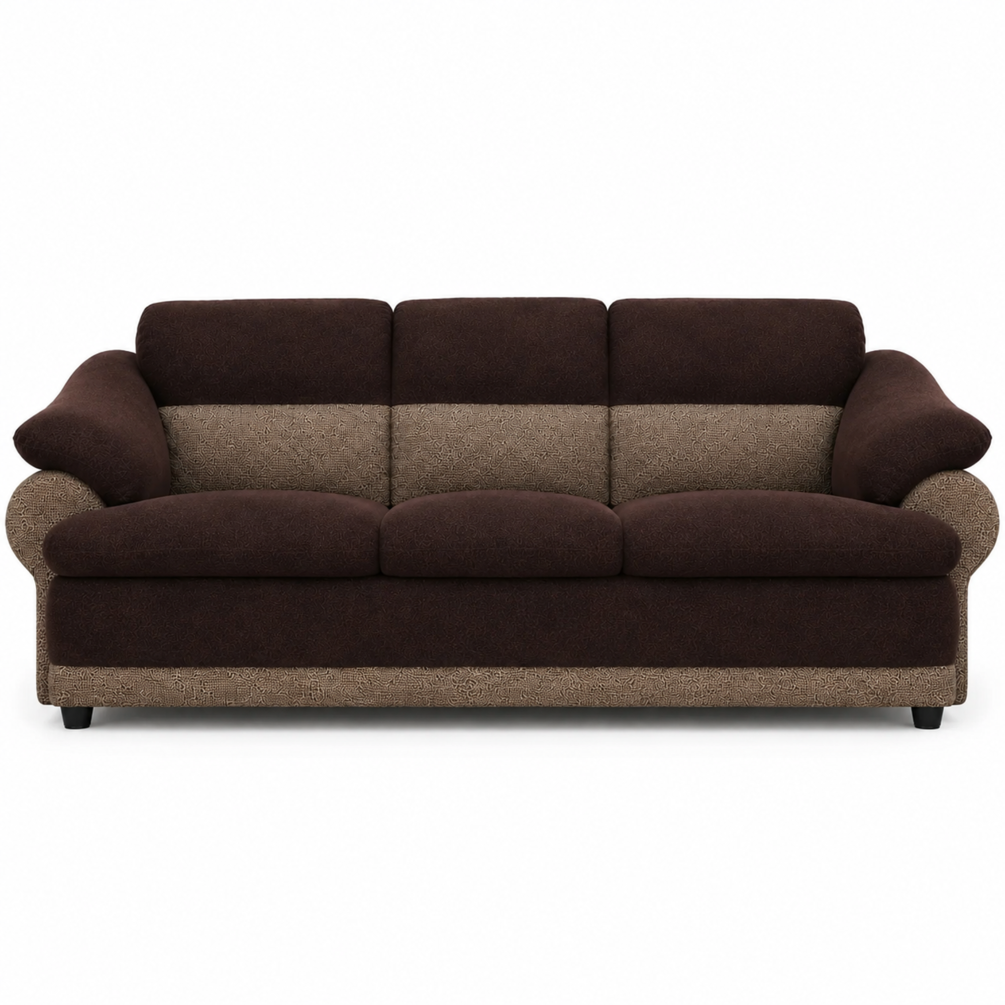 Modern Luxury Upholstered Sofa with Premium Cushioning, Designer Armrests & Contemporary Living Room Furniture