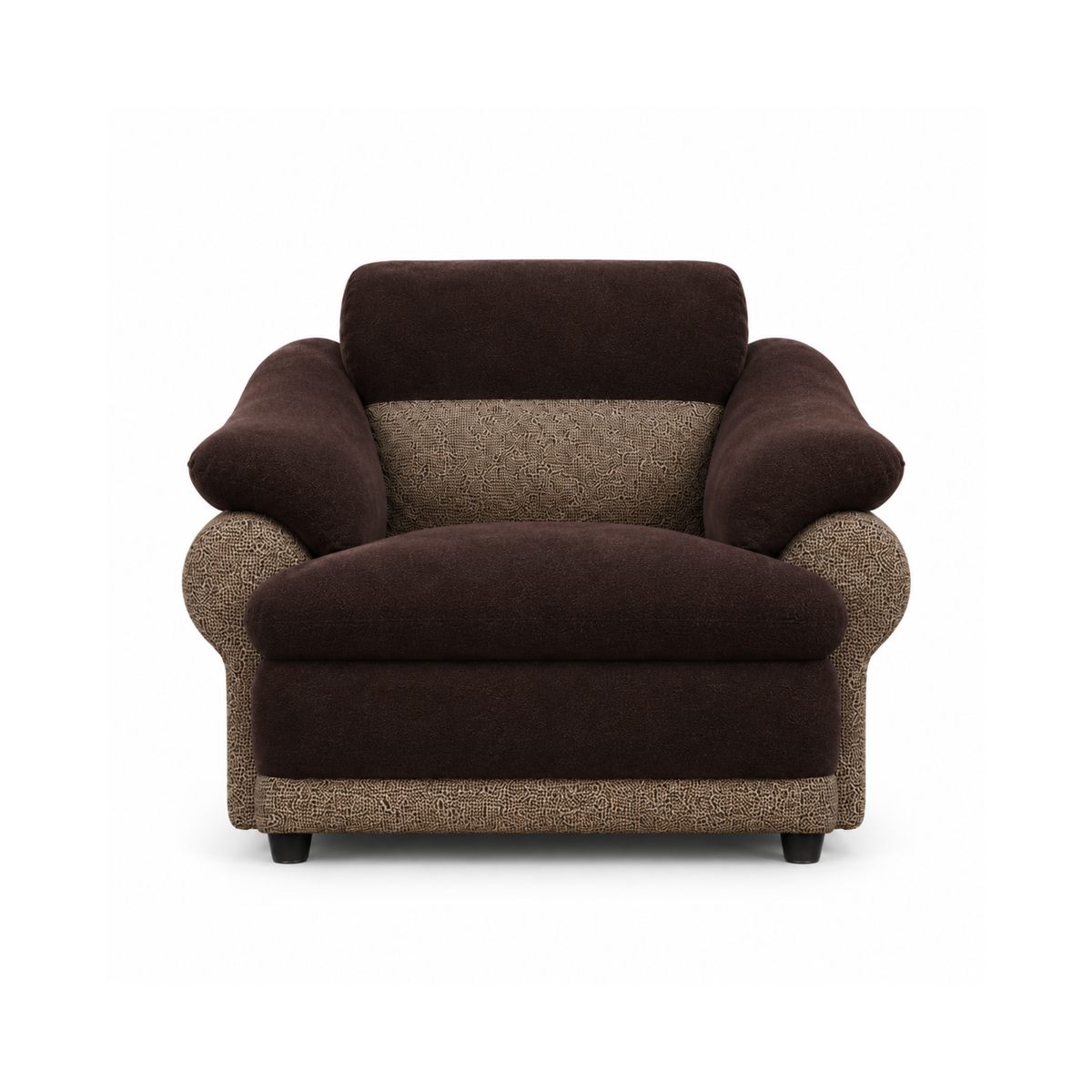 Modern Luxury Upholstered Sofa with Premium Cushioning, Designer Armrests & Contemporary Living Room Furniture