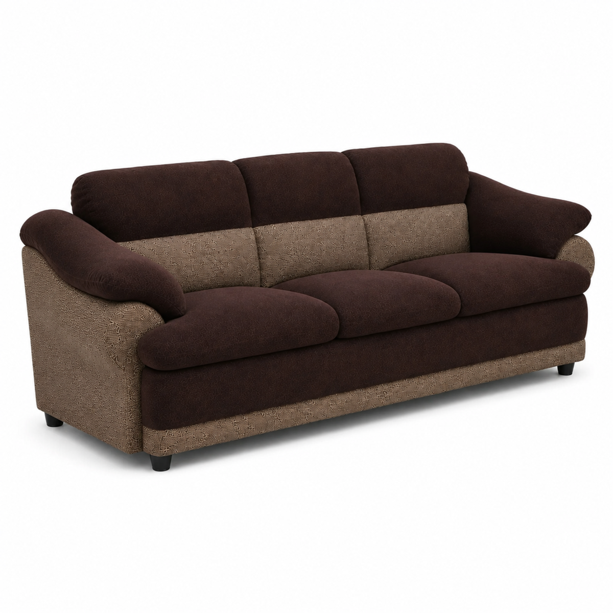 Modern Luxury Upholstered Sofa with Premium Cushioning, Designer Armrests & Contemporary Living Room Furniture