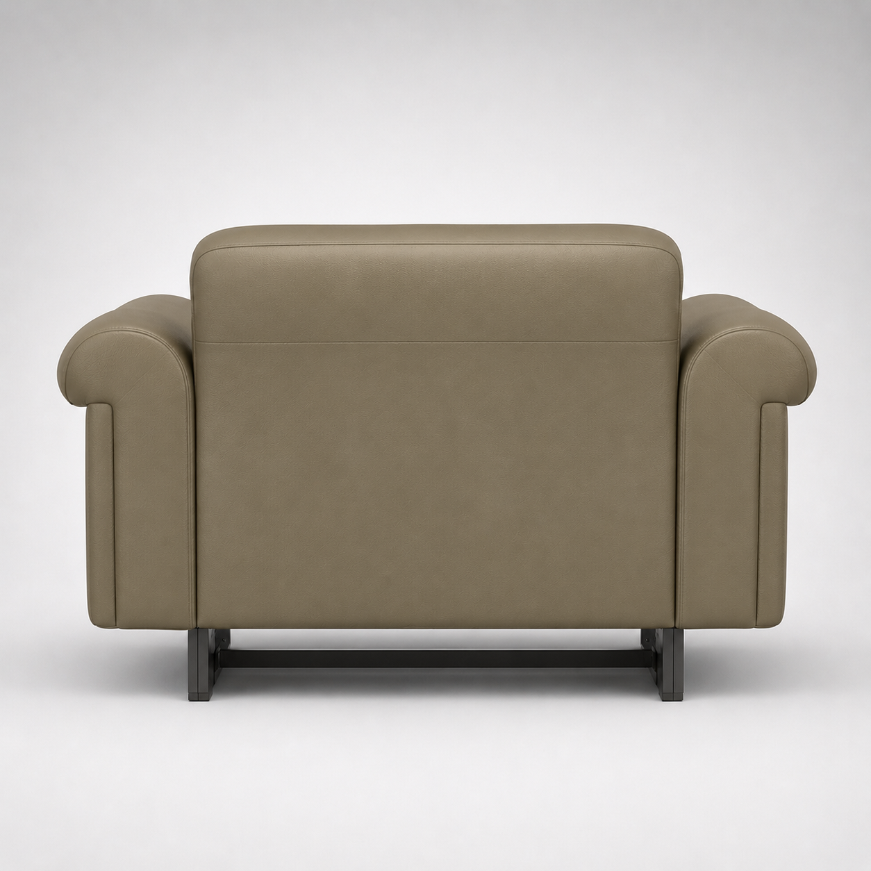 Modern Luxury Upholstered Lounge Chair with Premium Leatherette Finish, Tufted Backrest & Comfortable Cushioned Seating