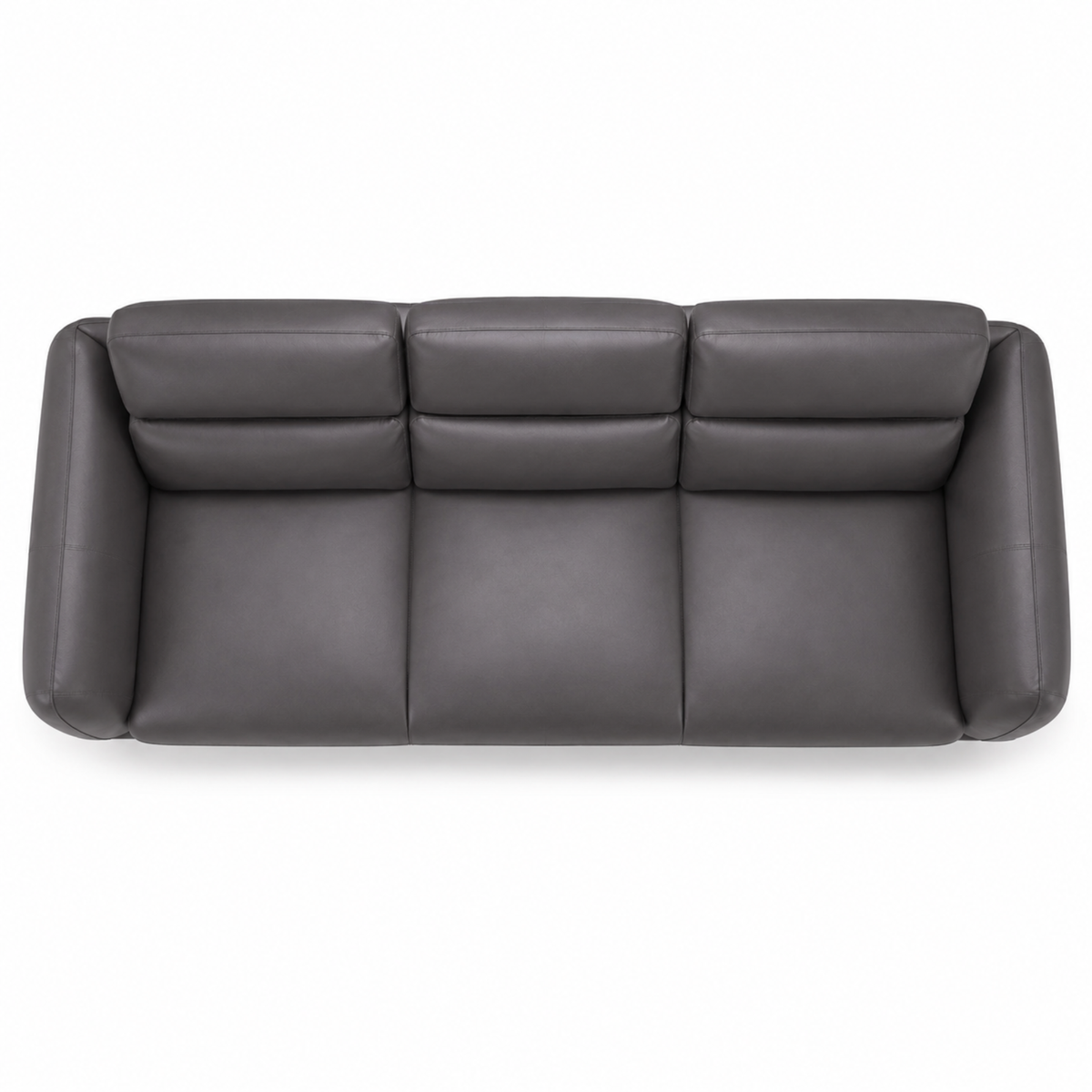 Modern Luxury Upholstered Sofa with Premium Leatherette Finish, High Density Foam Cushioning & Contemporary Designer Styling