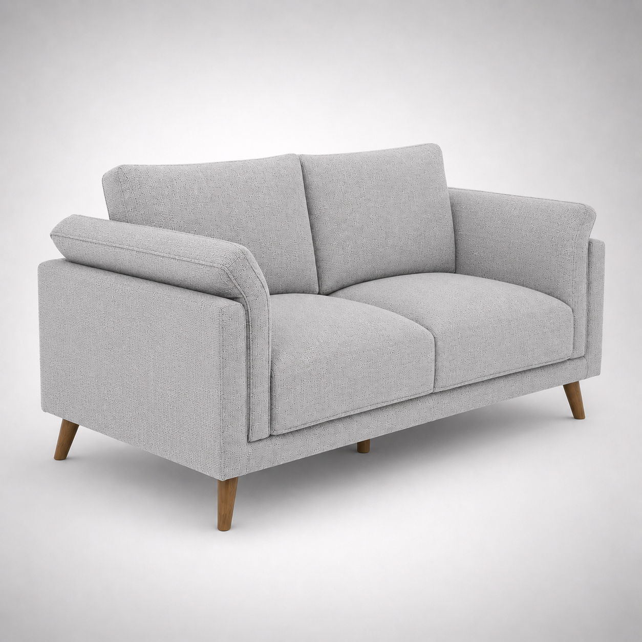 Modern Upholstered Luxury Sofa with Premium Cushioning, Solid Wood Frame & Contemporary Designer Living Room Furniture