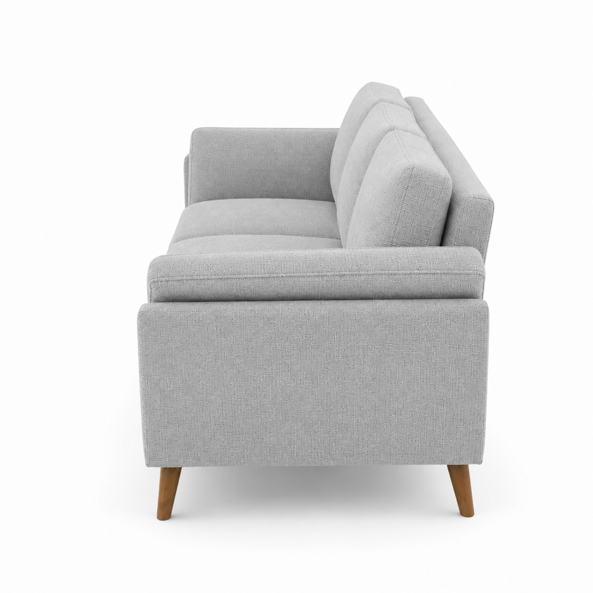 Modern Upholstered Luxury Sofa with Premium Cushioning, Solid Wood Frame & Contemporary Designer Living Room Furniture