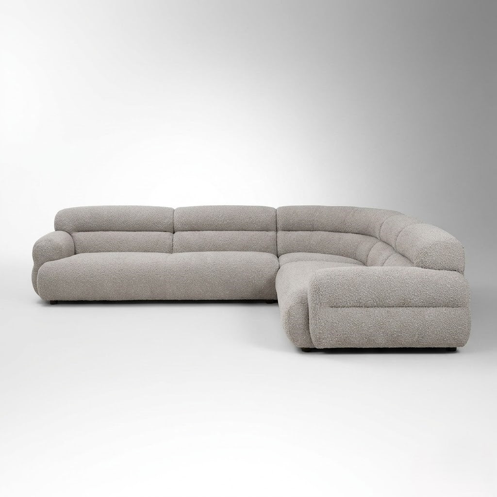 Luxury Curved Modular Sofa with Premium Upholstery, Deep Comfort Seating & Contemporary Designer Living Room Appeal