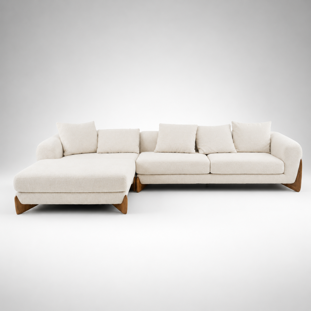 Modern Modular Lounge Sofa with Premium Upholstery, Deep Comfort Seating & Contemporary Designer Living Room Style