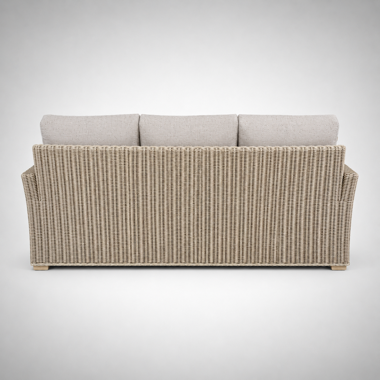 Modern Outdoor Wicker Corner Sofa with Weather Resistant PE Rattan, Deep Cushion Seating & Luxury Patio Lounge Design