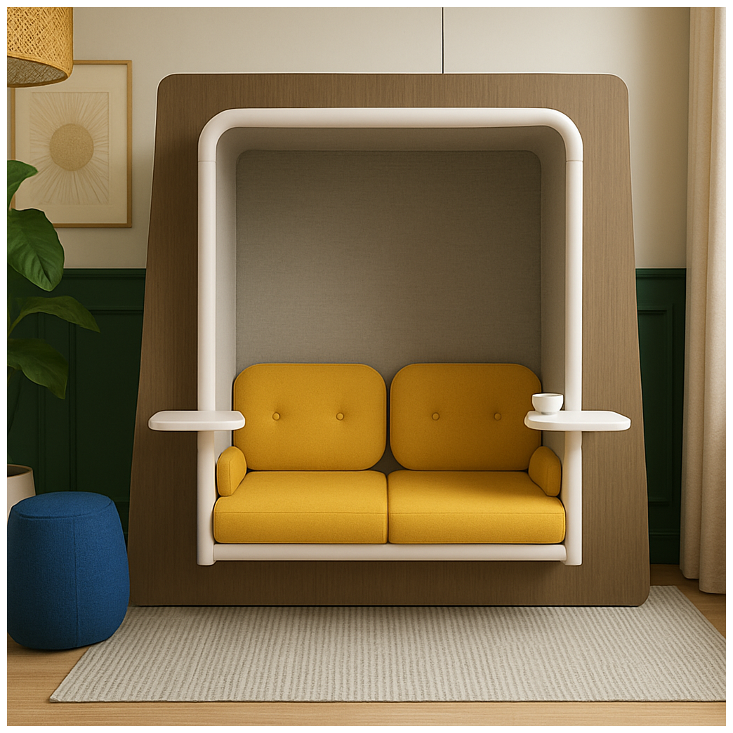 3 सीटर ऑफिस सोफा प्रोफेशनल रिसेप्शन सोफा कार्यालयों और प्रीमियम साबर असबाब के लिए सुरुचिपूर्ण और अंतरिक्ष-कुशल डिजाइन।