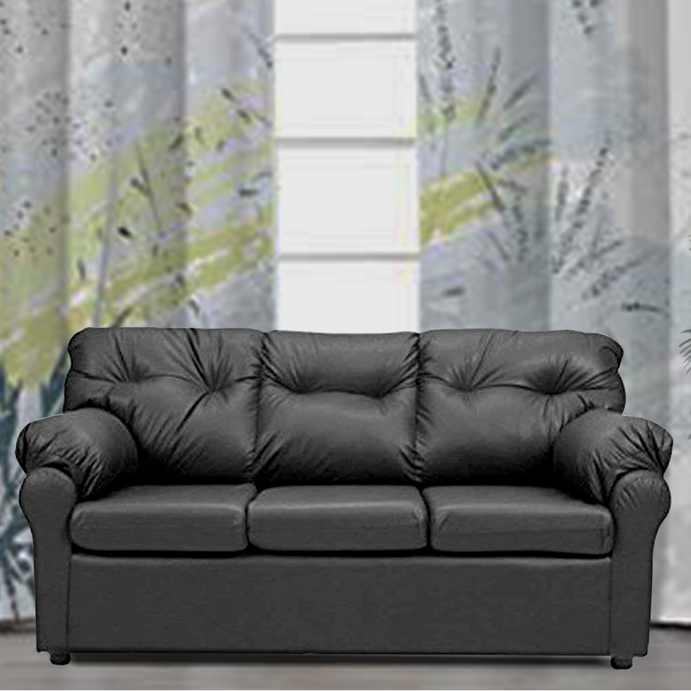 5 Seater Sofa Set with Wooden base -