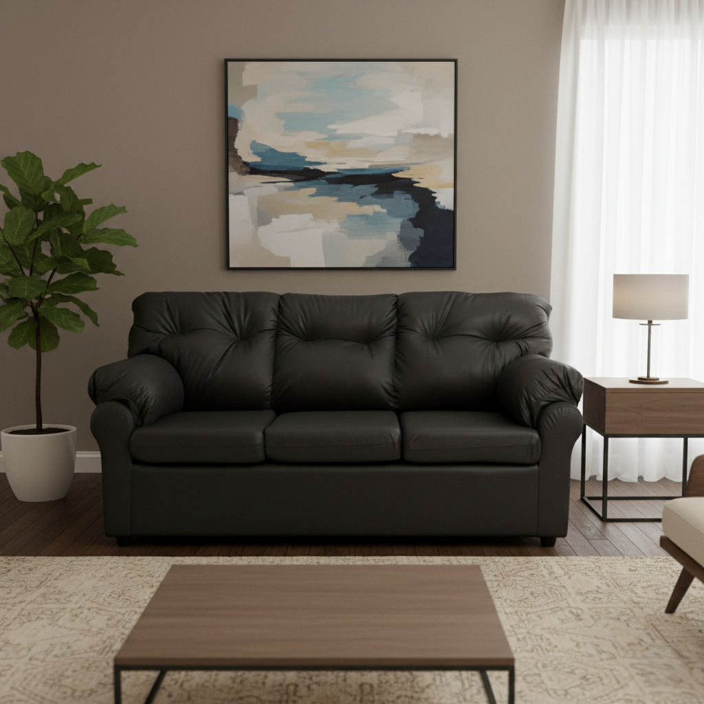 3-Seater Sofa for Home Furniture with Comfortable Sofa for Living Room Seating