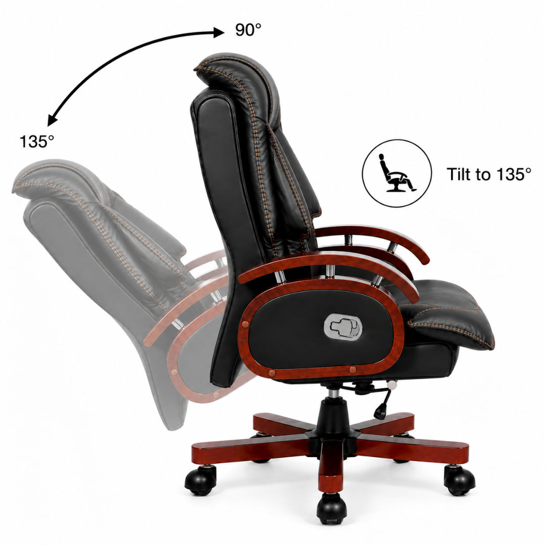Black Executive Chair Reclining