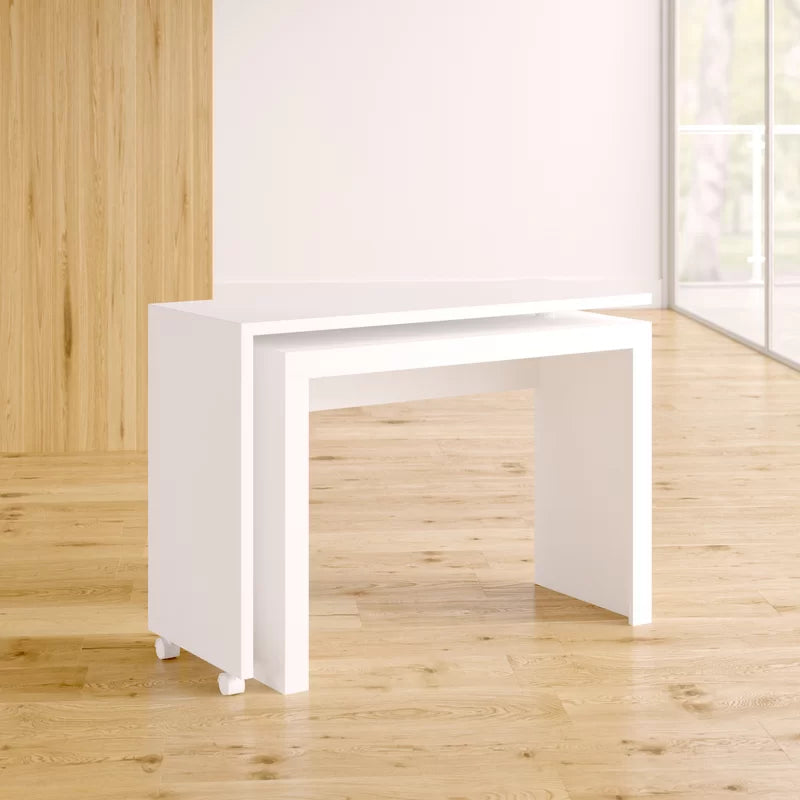 Wooden Computer Table With Laminated Board Top