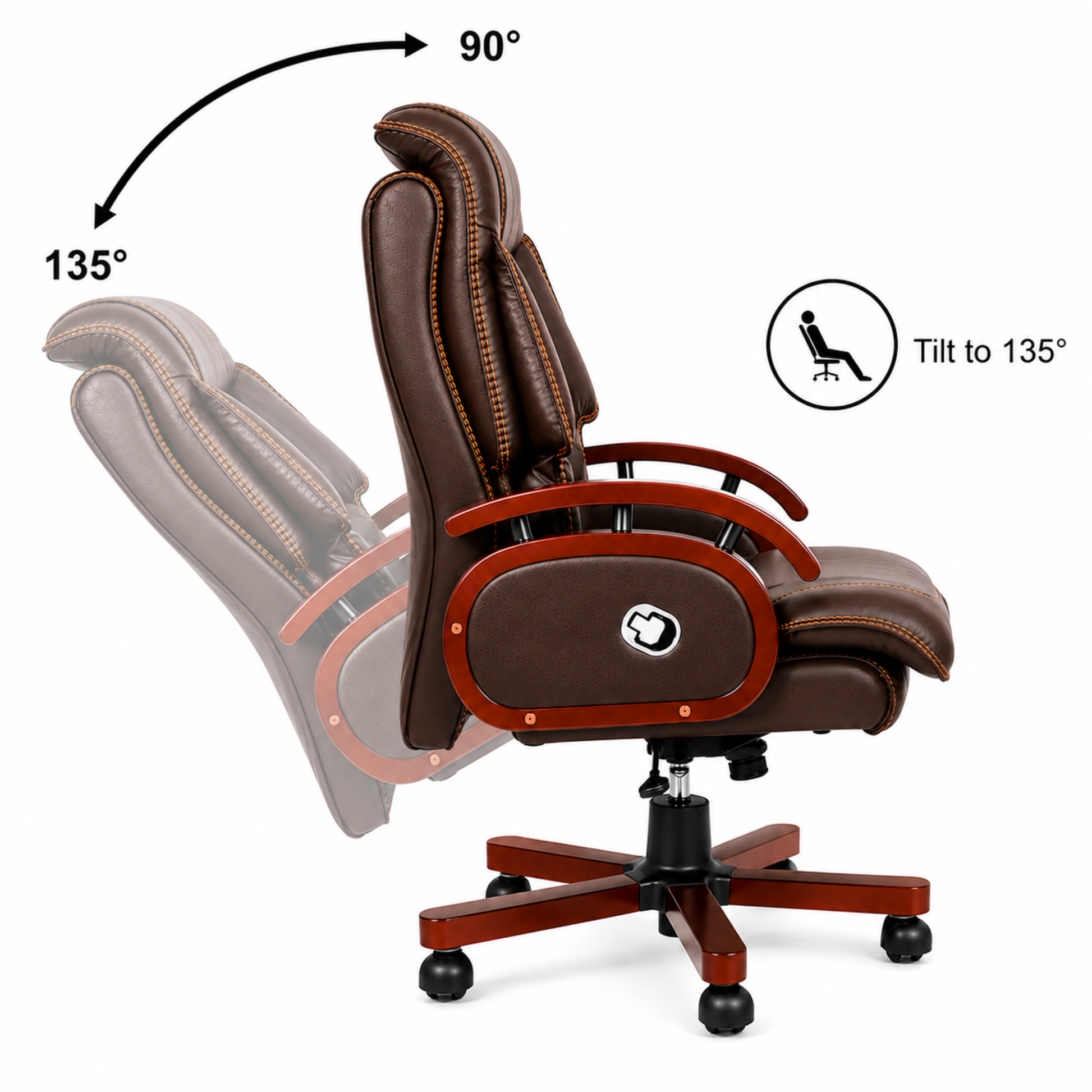 Executive Chair Reclining View