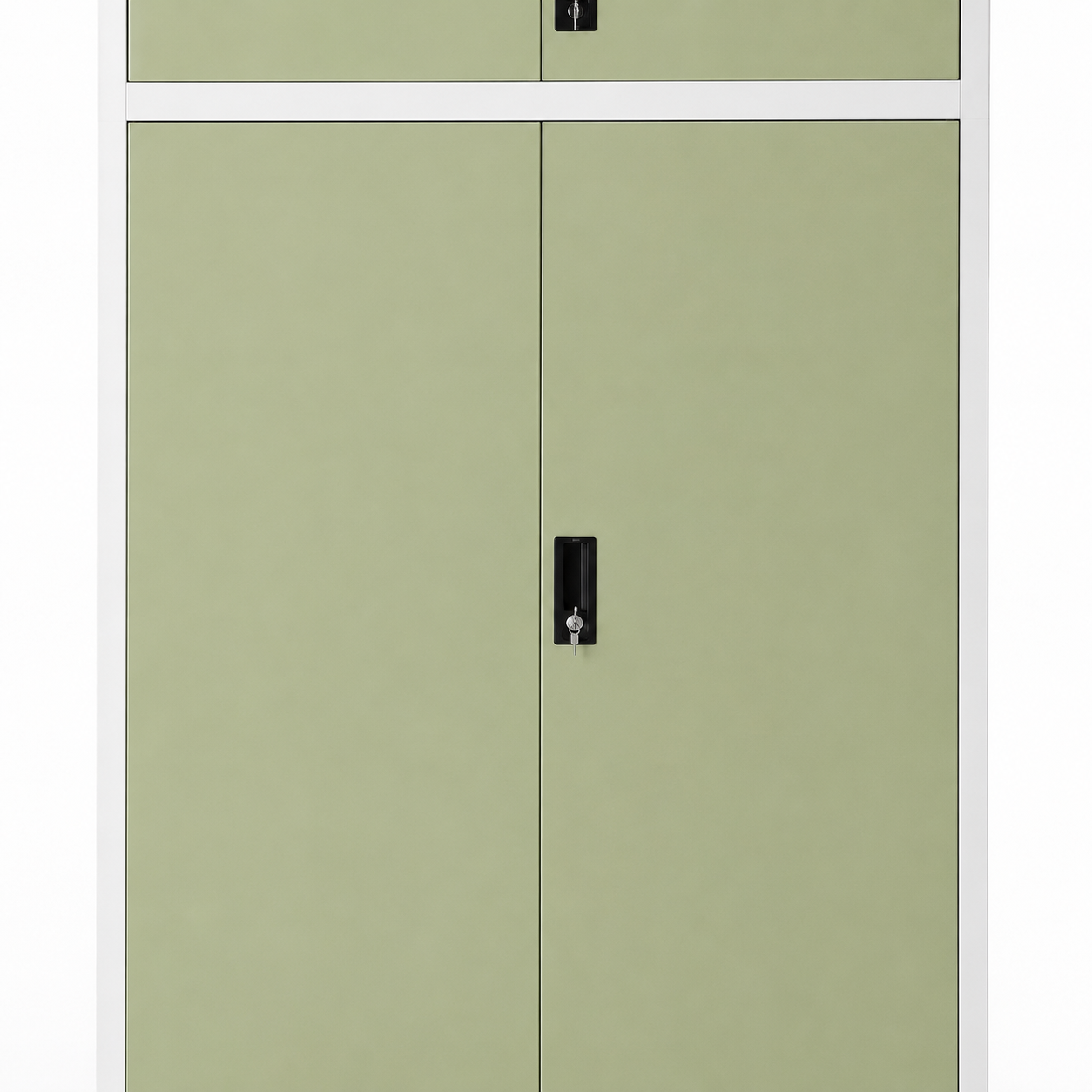 Lockable Glass Display Storage Cabinet for Office, Home Office, Library, Study Room & Document Organizer with Spacious Shelving