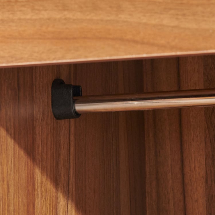 Wardrobe Modern Design Cupboard with Hanging Section and Drawer