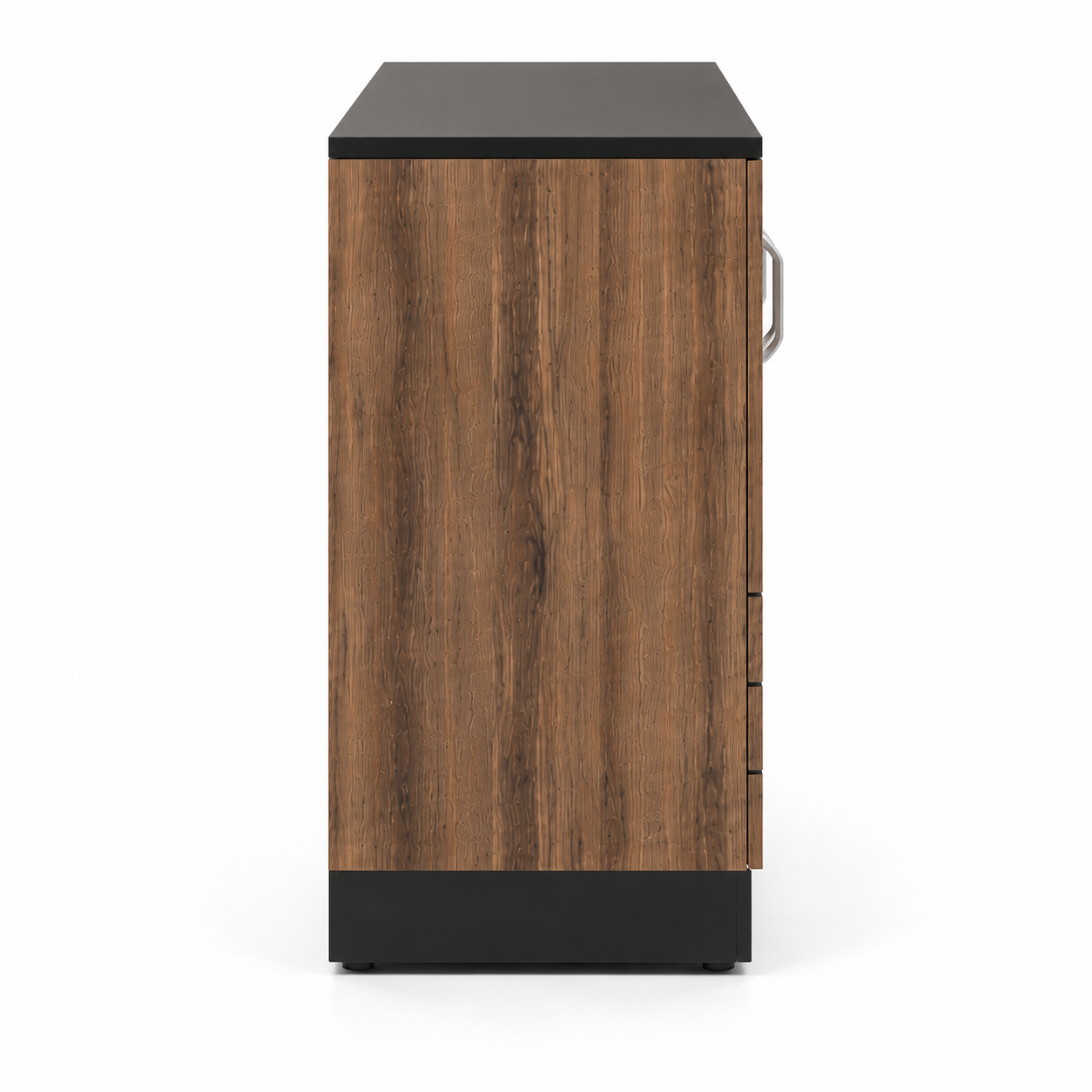 Cabinet in Dark Walnut – spacious storage unit blending elegant and for stylish, functional home décor.