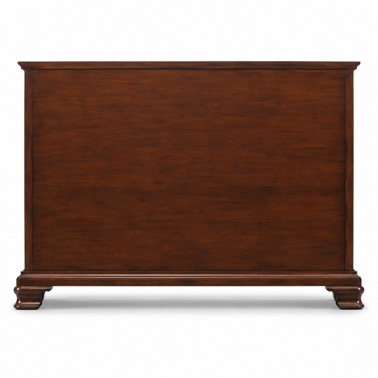Cabinet with 3 Drawers and 4 Doors, Hand-Carved Embossed Finish, Elegant Multipurpose Storage for Kitchen, Living Room or Home Office.