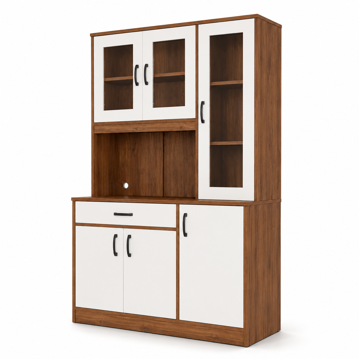 Functional Cabinet Featuring Multiple Shelves and Soft-Close Doors, Perfect for Organising Any Room from Office to Living