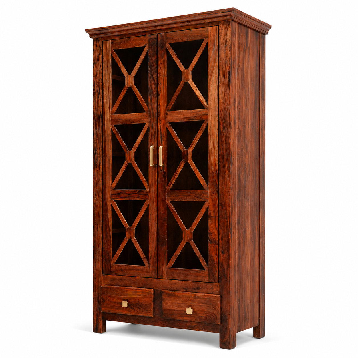 Wooden Cabinet with Soft-Close Doors and Spacious Shelves for Everyday Convenience