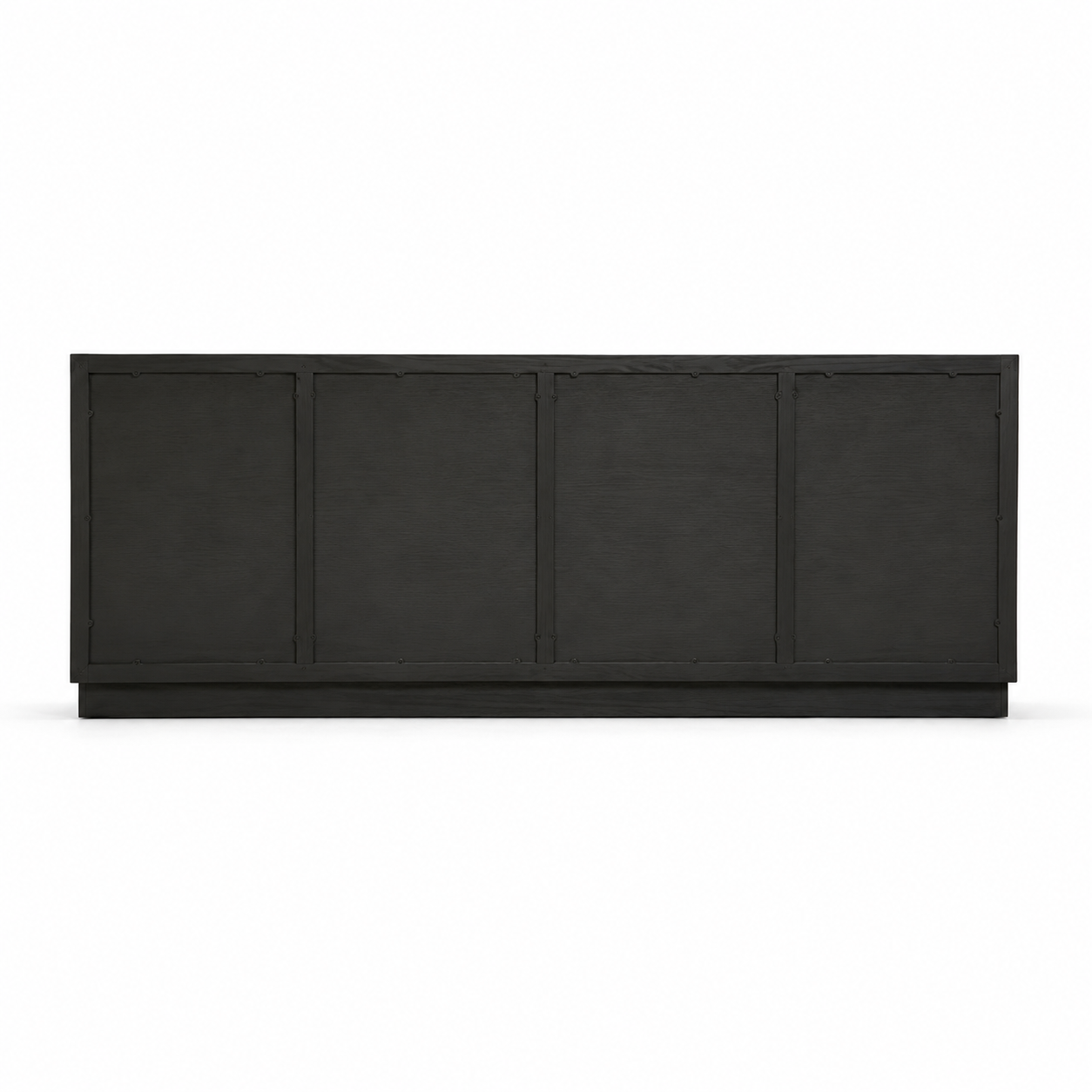 Modern Executive Office Storage Cabinet with Glass Doors, 3 Drawers and Shelves, MDF with Laminate and PU Finish for Director Cabin