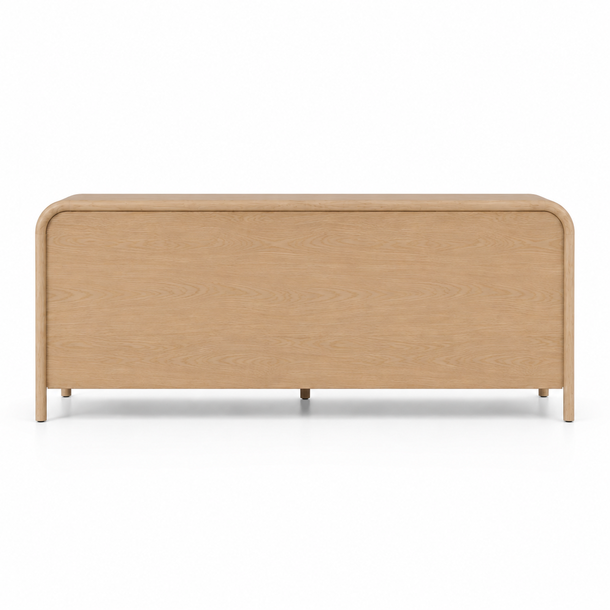 Wooden Storage Cabinet with Elegant Finish for Living and Dining Rooms and Soft-Close Doors for Seamless Storage