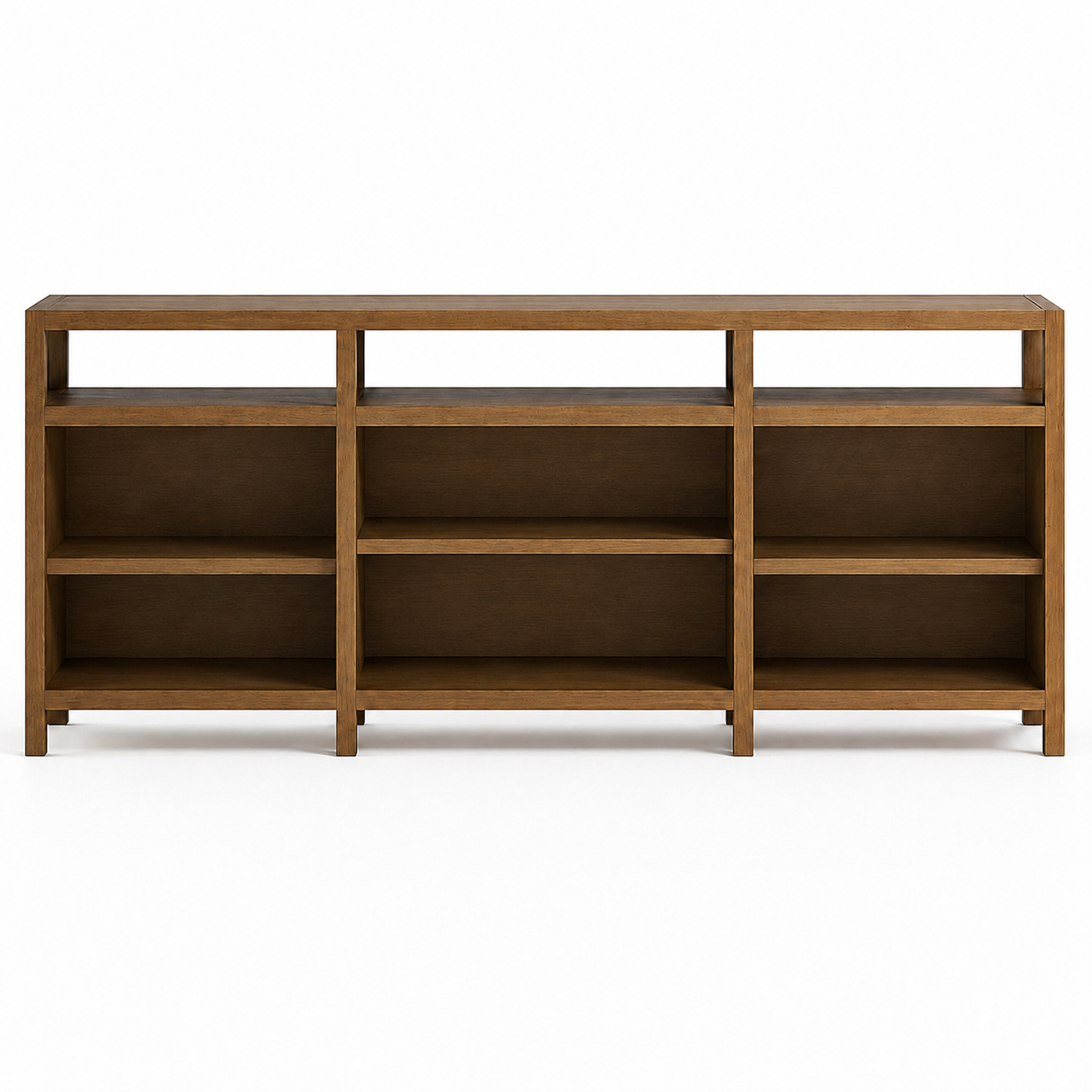 Wooden Storage Cabinet with Elegant Finish for Living and Dining Rooms and Multi-Purpose Storage Compartments