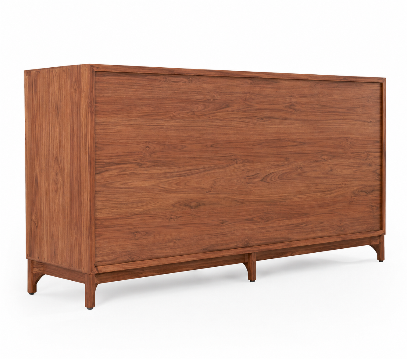 Wooden Storage Cabinet with Multi-Purpose Storage, Functional Shelves for Everyday Essential