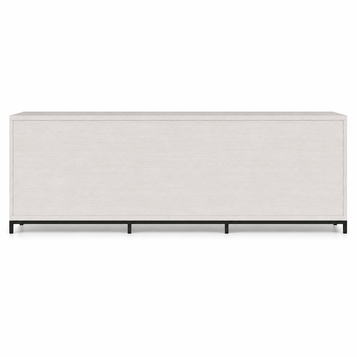 Modern Wooden Sideboard Storage Cabinet with 4 Doors and Drawers, Large Buffet Cabinet for Office