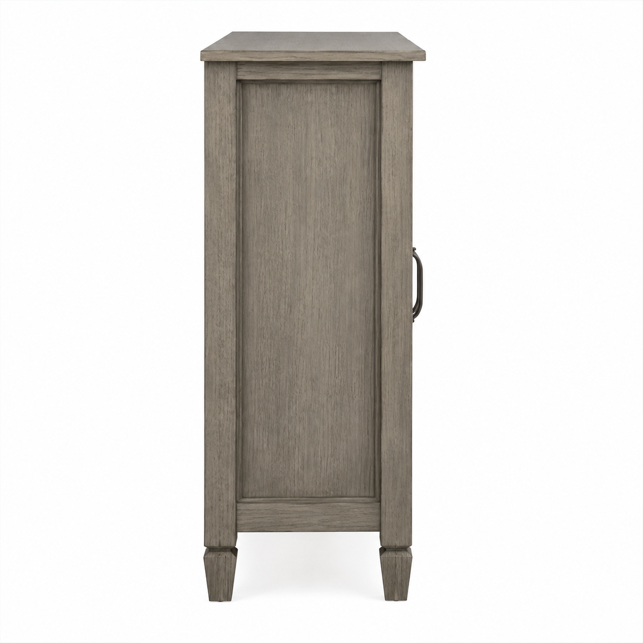 Modern Wooden Sideboard Storage Cabinet with 2 Doors, 2 Drawers, Compact Buffet Console for Dining Room, Living Room and Entryway