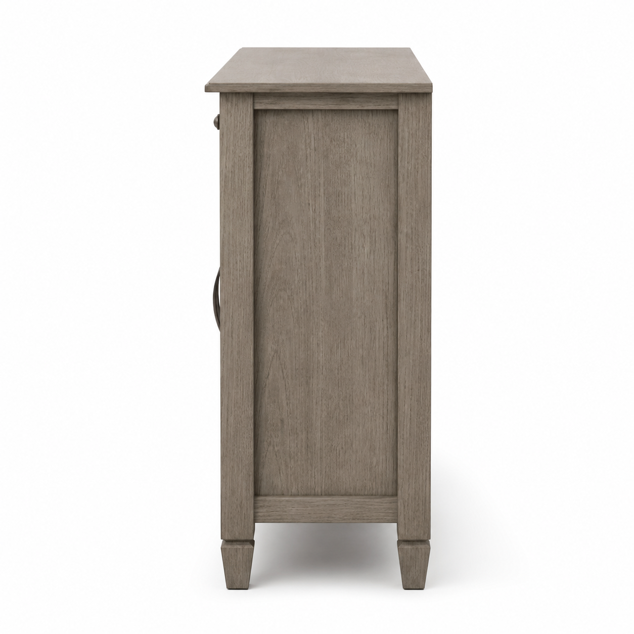 Modern Wooden Sideboard Storage Cabinet with 2 Doors, 2 Drawers, Compact Buffet Console for Dining Room, Living Room and Entryway