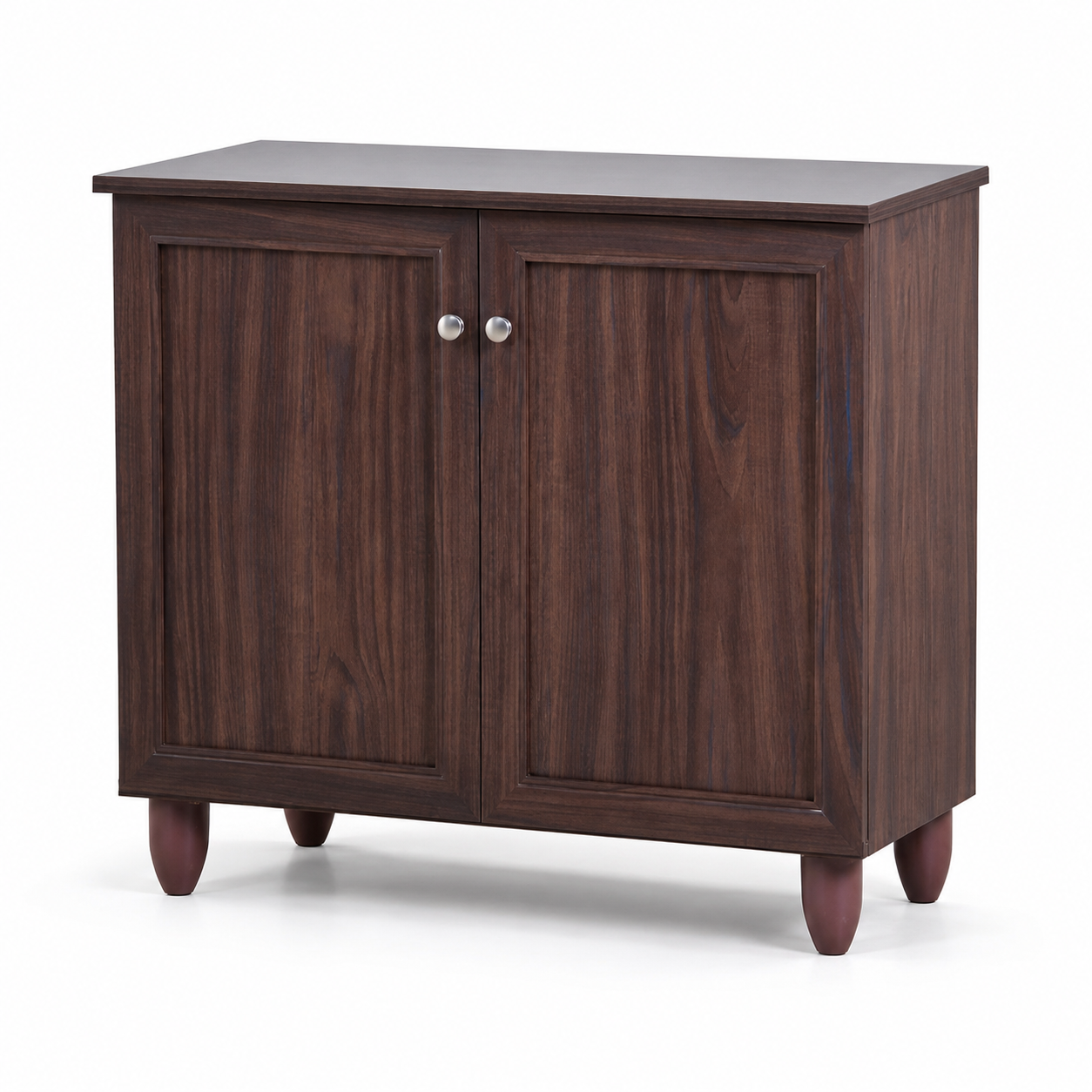 Wooden Shoes Storage Cabinet with Premium Shelves, Contemporary Shoe Cabinet with Premium Finish