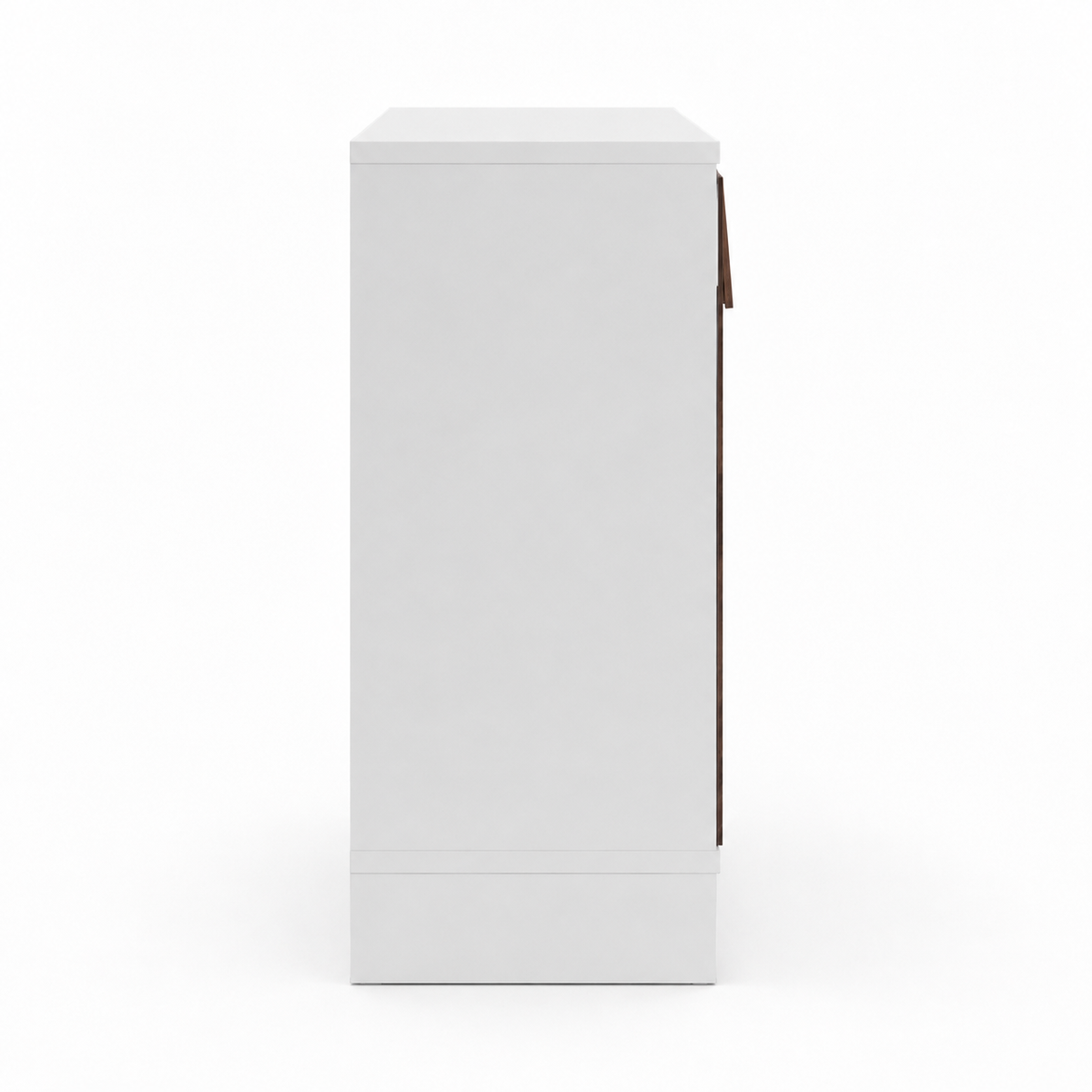 Wooden Shoes Storage Cabinet with Premium Shelves, Compact Minimalist with Top Build Quality