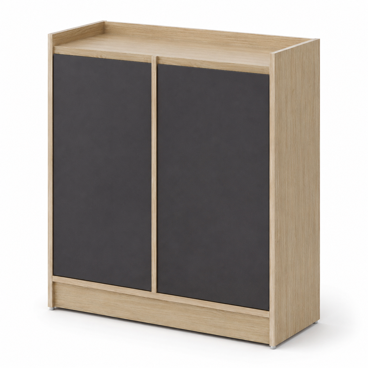 Wooden Shoes Storage Cabinet with Premium Design, Durable Wood Cabinet with Multi-Shelf Storage