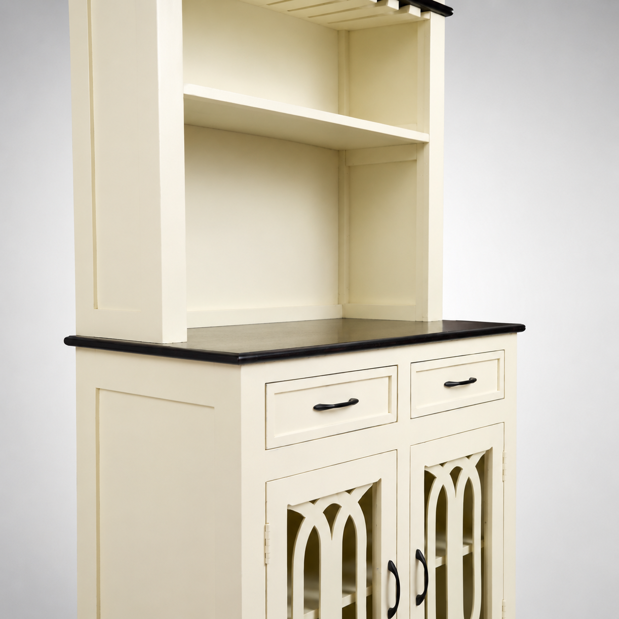 Kitchen Hutch Cabinet with Drawers & Storage Doors, Dining Room Crockery Display Unit, Bar Storage Cabinet for Home Organization