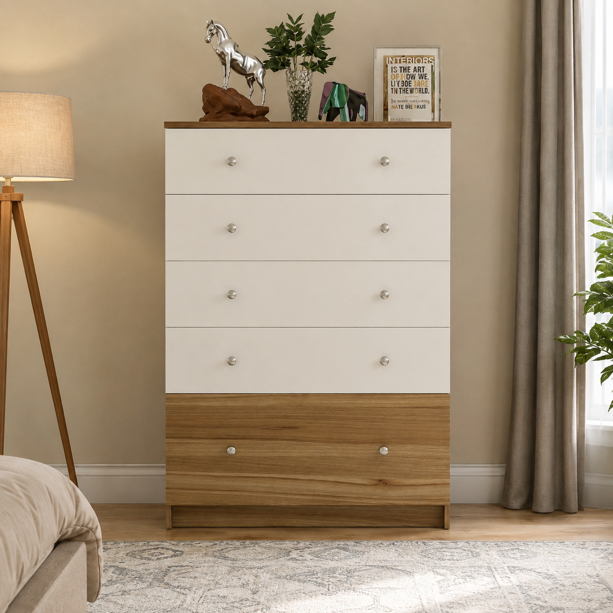 Wooden Chests Storage Cabinet Orgaanizer with Sleek Premium Finish & Modern Simplicity