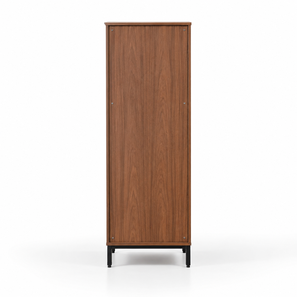 Modern Tall Bar Cabinet with Wine Bottle Rack, Glass Holder, Drawer & Shelves for Home Bar, Dining Room, Lounge & Living Space