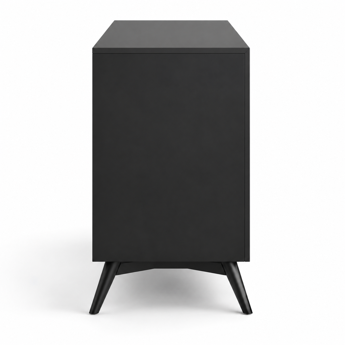 Modern Low-Height Sideboard Cabinet with Spacious Storage, Sleek Handles and Raised Legs for Living, Dining & Office Spaces