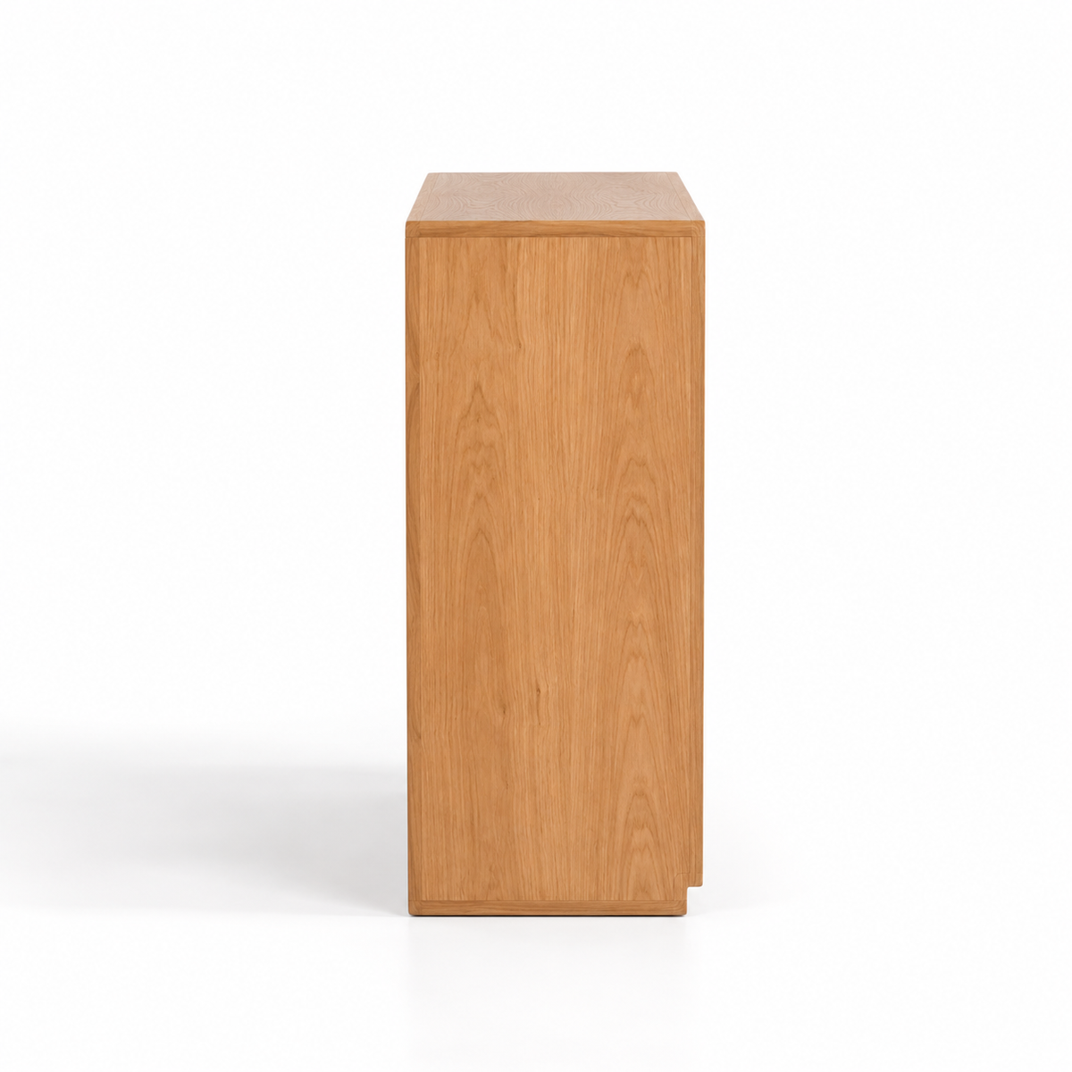 Modern Particle Board Shoe Cabinet with Dual Doors, Top Storage Drawer & Open Bottom Shelf for Entryway, Foyer, Bedroom and Hallway