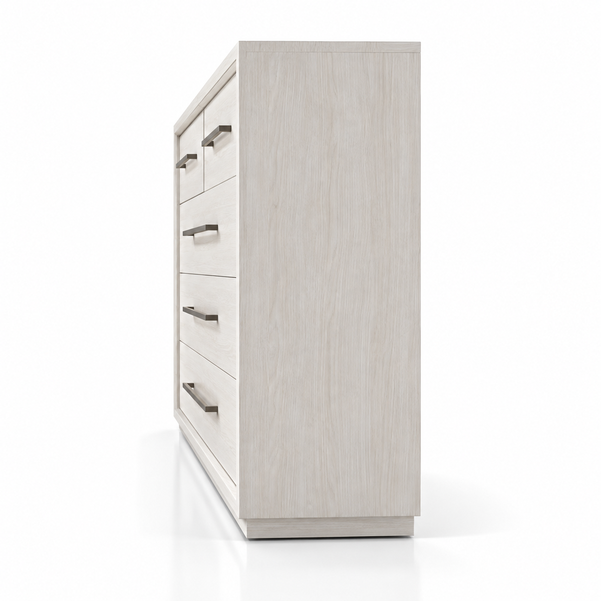 Modern Bedroom Chest of Drawers with Wide Storage, Recessed Handles and Sleek Design for Home, Living Room and Bedroom