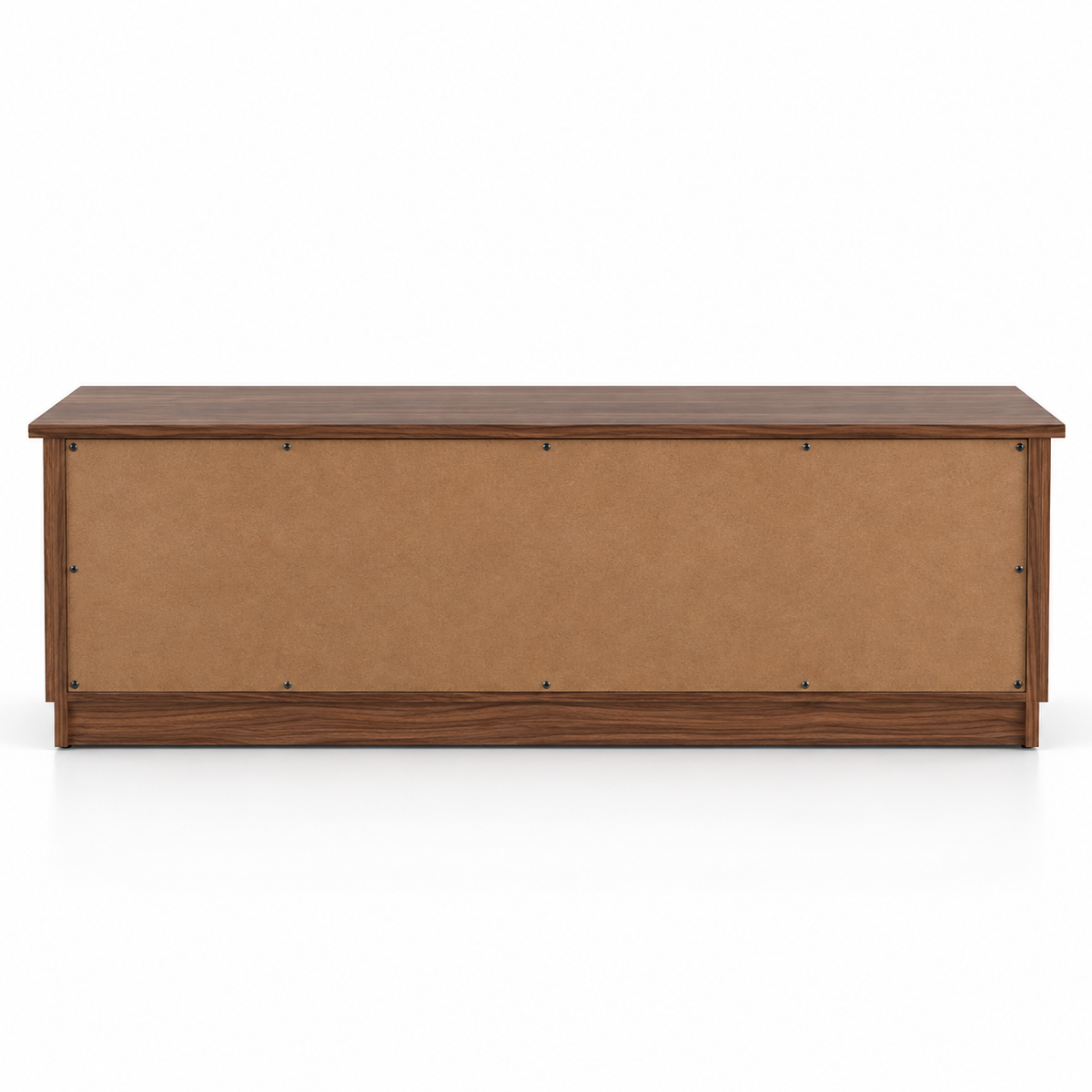 TV Entertainment Unit with 2 Cabinets, 4 Drawers, Open Media Shelves and Wide Display Top for Living Room, Bedroom & Home