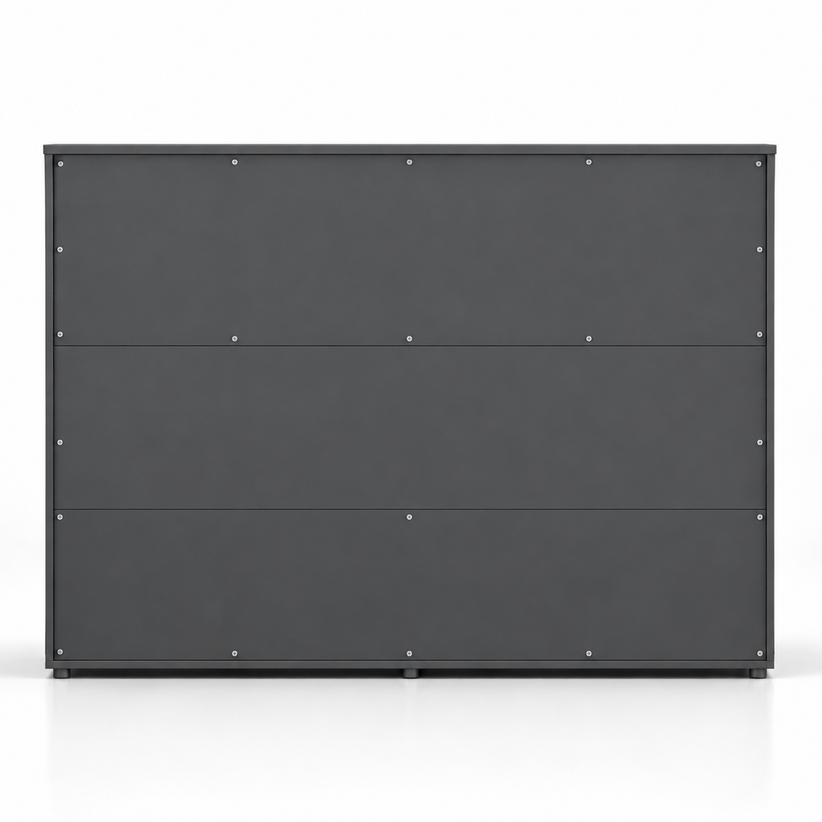 Modern Office Storage Cabinet with Open Display Shelves, Concealed Storage, Easy File Access and Space-Saving Workspace Design