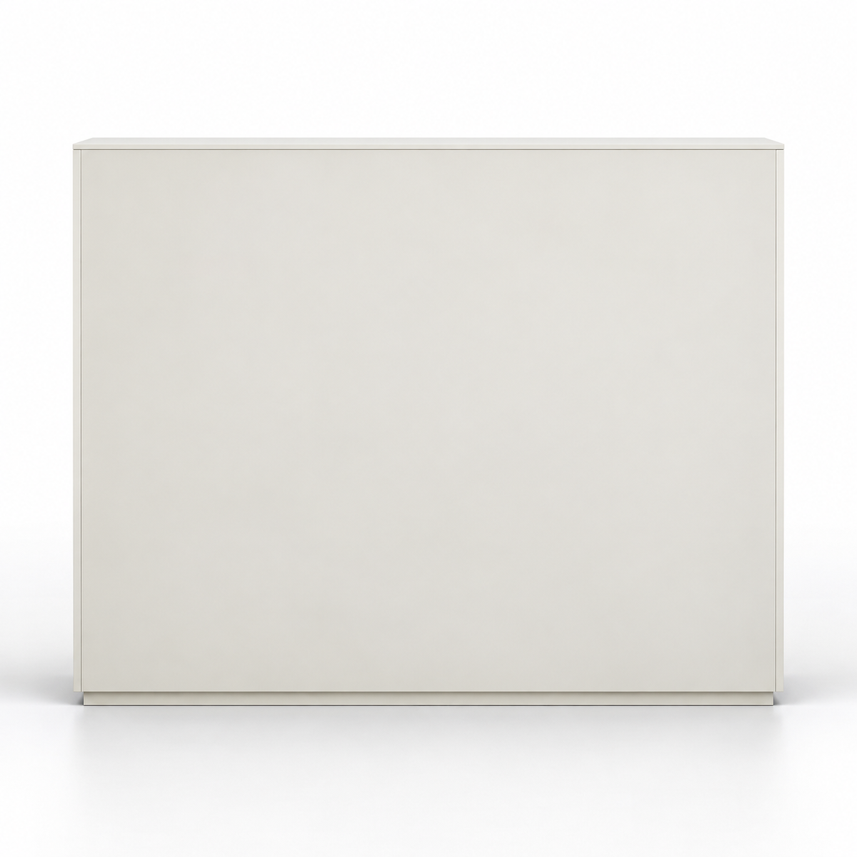 Contemporary Office Display Cabinet with Sliding Shutter, Open Shelves, Accent Dividers and Concealed Base Storage for Workspaces